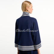 Joseph Ribkoff Striped Zip Jacket - Style 261617