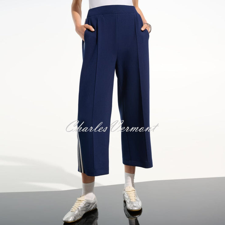 Joseph Ribkoff Striped Culotte Trouser - Style 261618