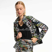 Joseph Ribkoff Tropical Print Jacket - Style 261644
