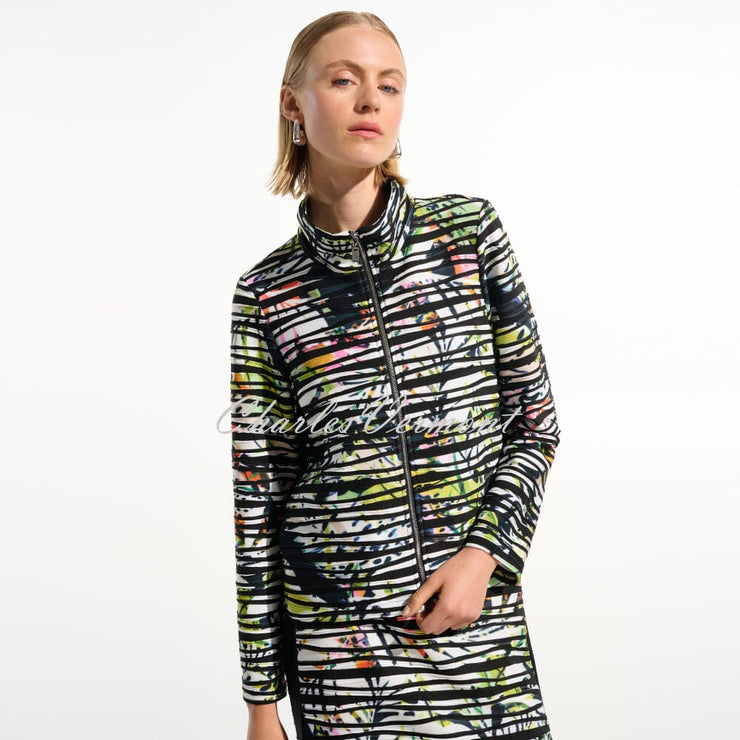 Joseph Ribkoff Tropical Print Jacket - Style 261644