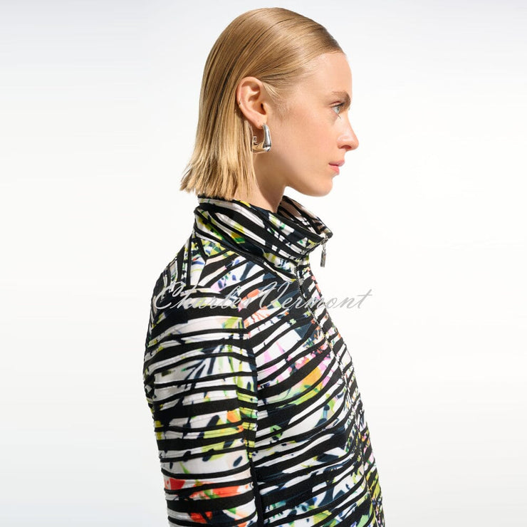 Joseph Ribkoff Tropical Print Jacket - Style 261644