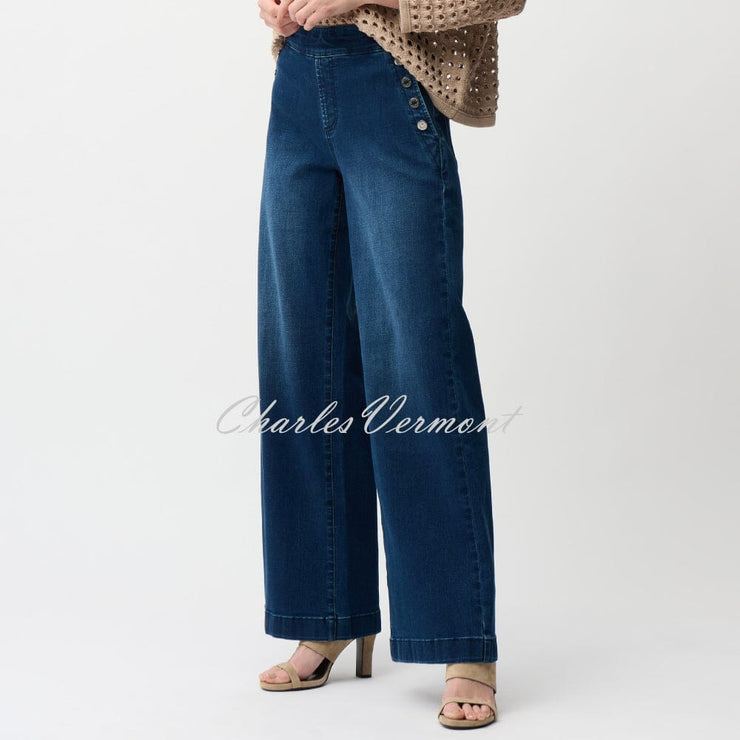 Joseph Ribkoff Wide Leg Jeans - Style 261961
