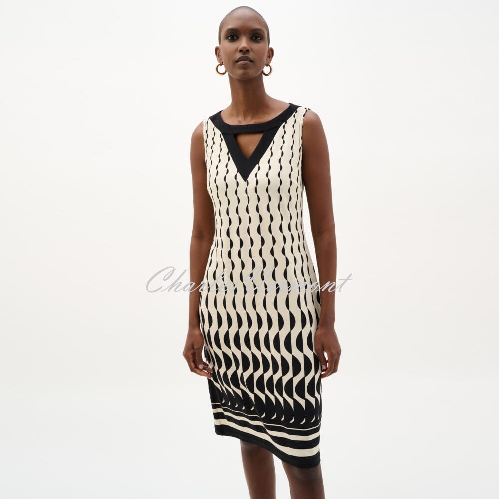 Joseph Ribkoff Geometric Print Dress - Style 262218 | Charles