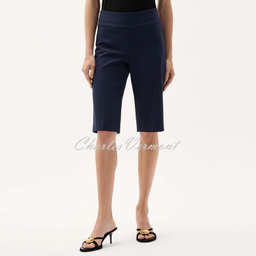 Joseph Ribkoff Bermuda Short - Style 262227 (Midnight Blue