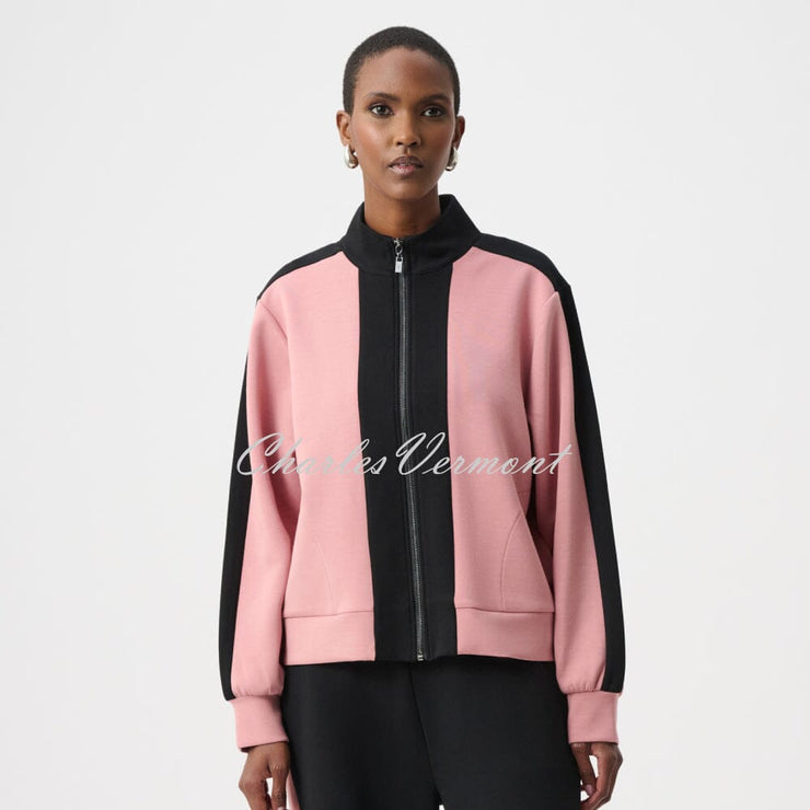 Joseph Ribkoff Scuba Jersey Colour Block Jacket - Style 263621