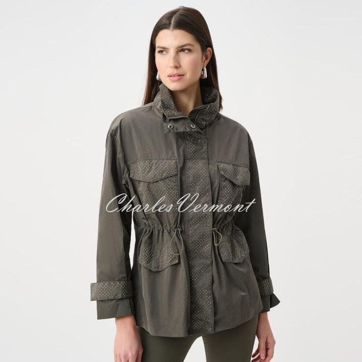 ジャケット・アウター BANNED alternative archive jacket y2k Joseph Ribkoff Jacket With Rhinestone Detailing - Style 263633