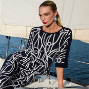 Frank Lyman Top With Drawstring Hem - Style 266114