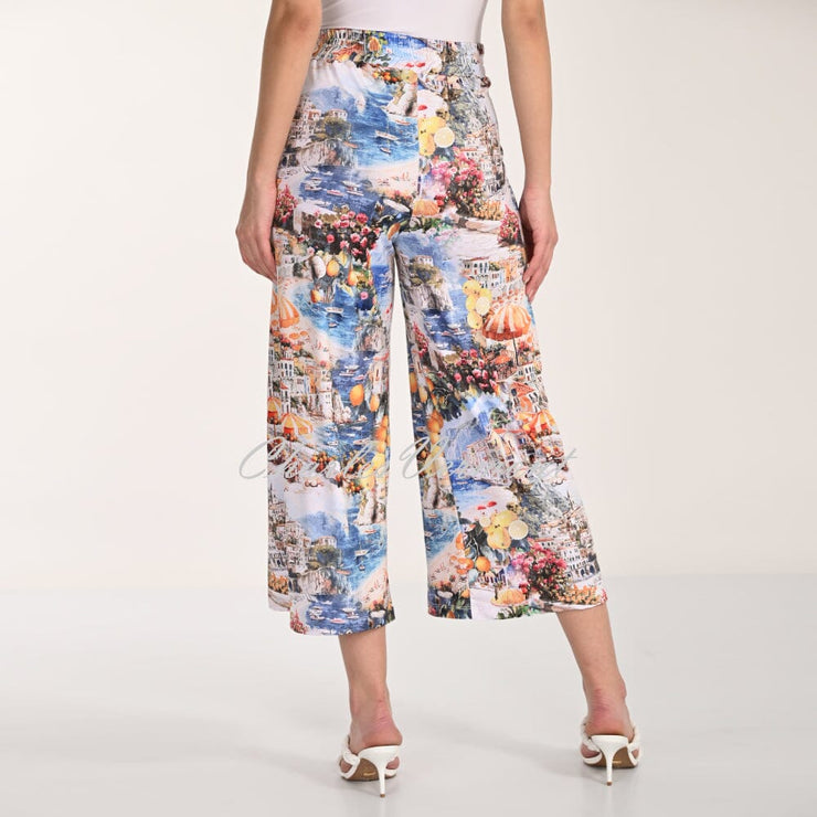 Frank Lyman Amalfi Print Culotte Trouser - Style 266127