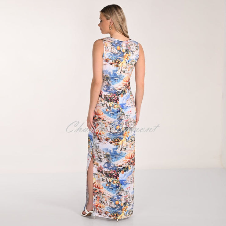 Frank Lyman Amalfi Print Maxi Dress - Style 266128