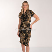 Frank Lyman Animal Print Dress - Style 266153