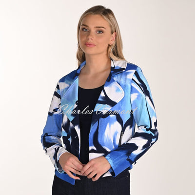 Frank Lyman Abstract Print Jacket - Style 266349