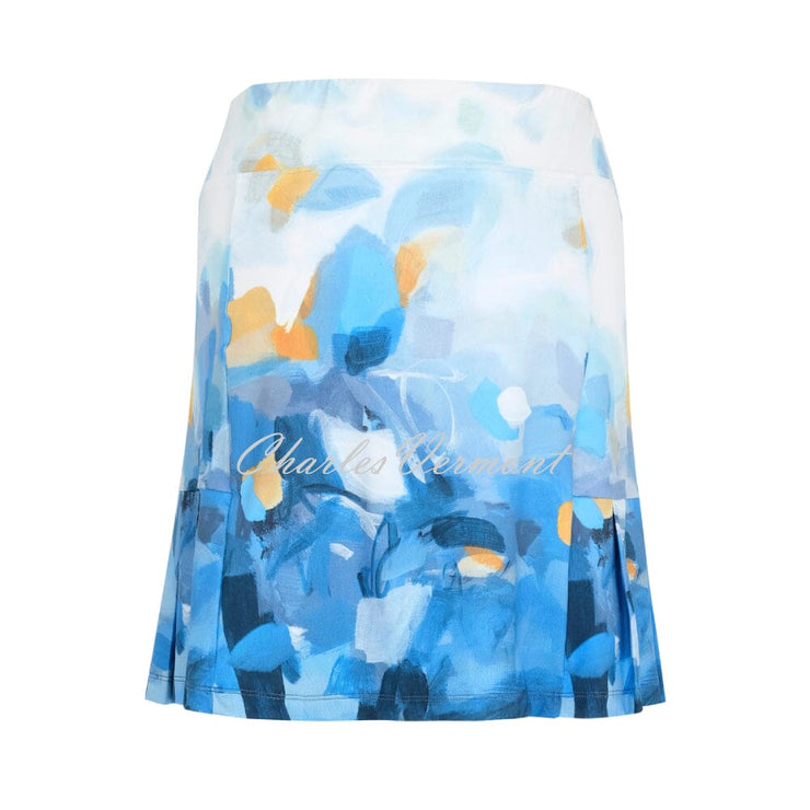 Dolcezza 'Blue Dreams' 'Golf' Pleated Skort - 34485