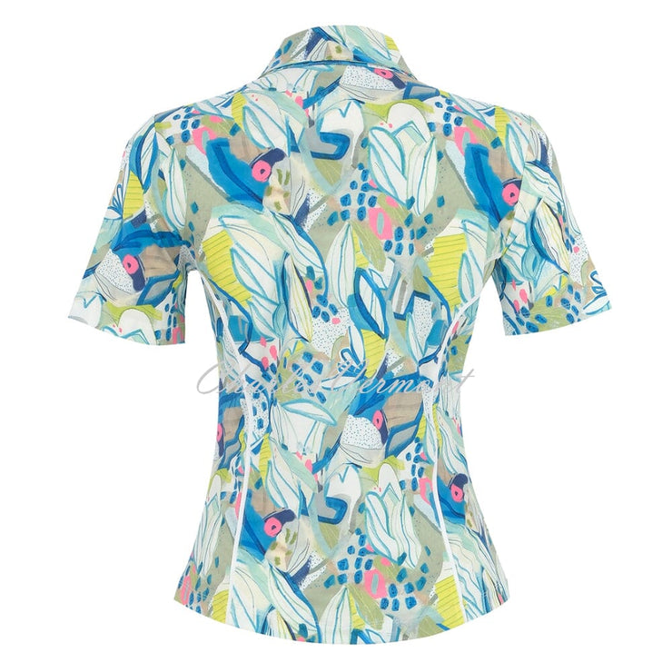 Dolcezza 'Hint of Spring' 'Golf' Zip Top - Style 35301