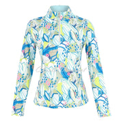 Dolcezza 'Hint of Spring' Zip Pullover - Style 35304