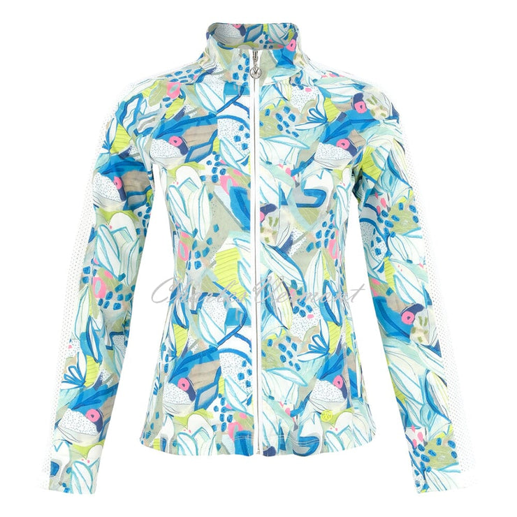 Dolcezza 'Hint of Spring' Zip Jacket - Style 35305