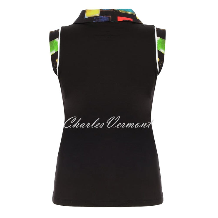 Dolcezza 'Colourful Windows' 'Golf' Sleeveless Top - Style 35310