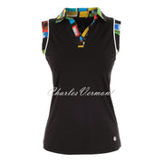 Dolcezza 'Colourful Windows' 'Golf' Sleeveless Top - Style 35310