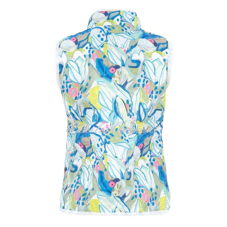 Dolcezza 'Hint of Spring' Lightweight Gilet - Style 35555