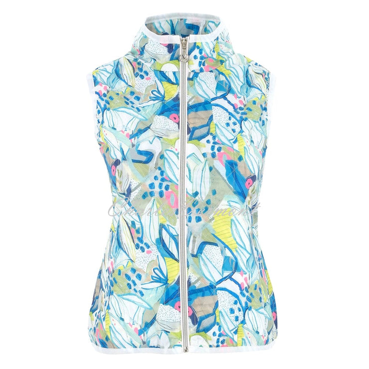 Dolcezza 'Hint of Spring' Lightweight Gilet - Style 35555