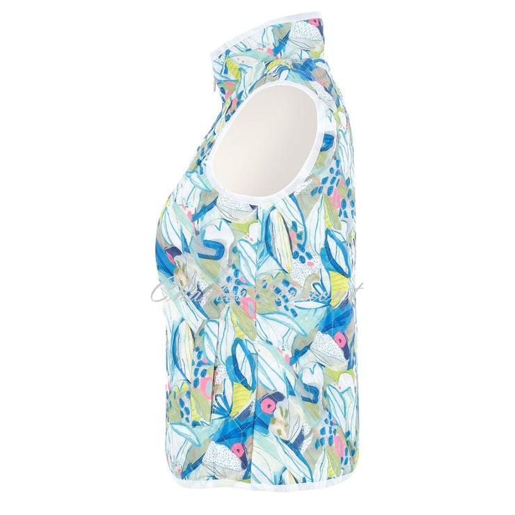 Dolcezza 'Hint of Spring' Lightweight Gilet - Style 35555