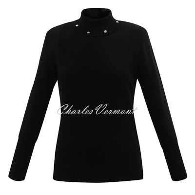 Marble Sweater - Style 6316-101 (Black)