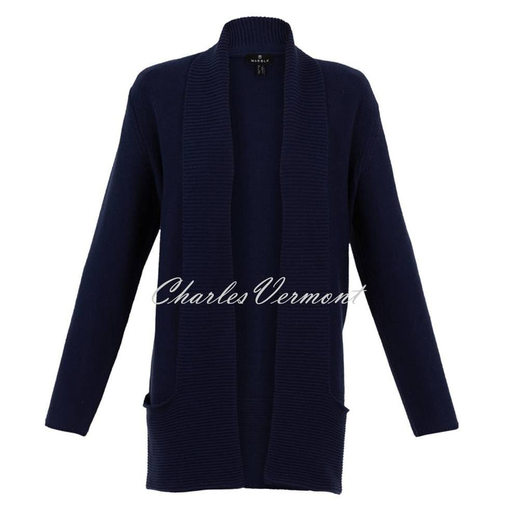 Marble Cardigan - Style 6391-103 (Navy)