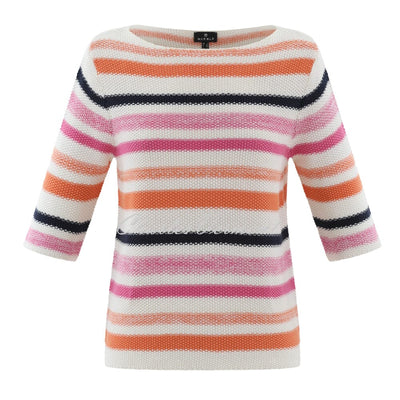 Marble Sweater - Style 6558-191 (Orange / Pink / Multi)