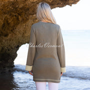 Marble Cardigan - Style 7026-123 (Khaki)