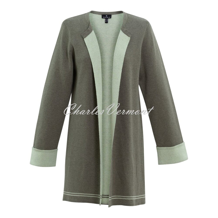 Marble Cardigan - Style 7026-123 (Khaki)