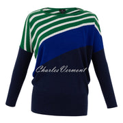 Marble Sweater - Style 7183-210 (Royal Blue / Green / Navy / Ivory)