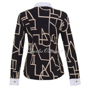 Dolcezza Geometric Print Blouse - Style 73103