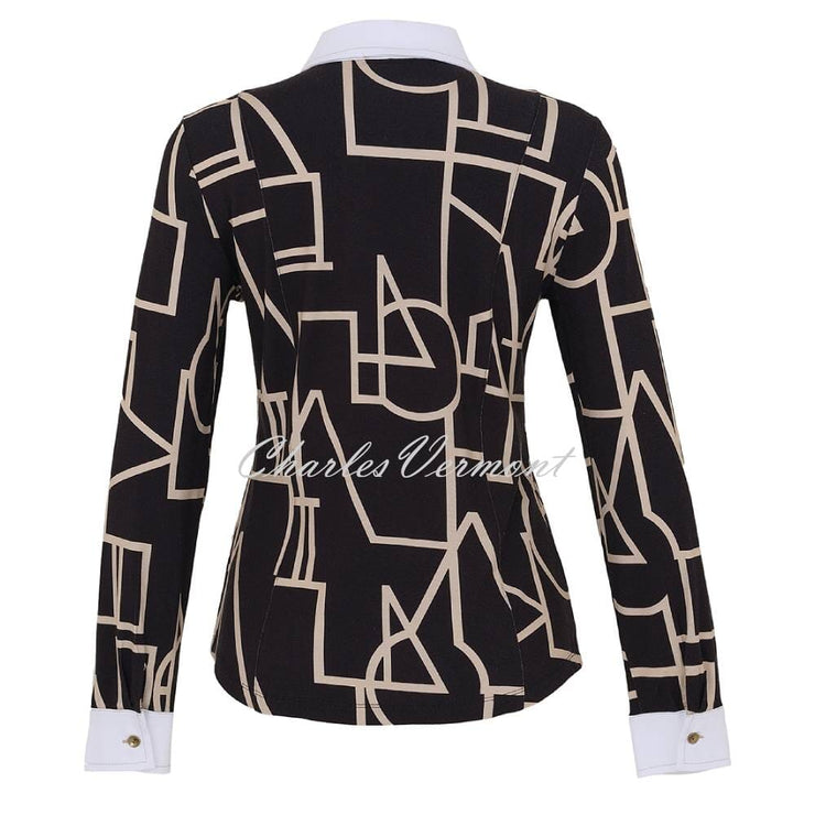 Dolcezza Geometric Print Blouse - Style 73103