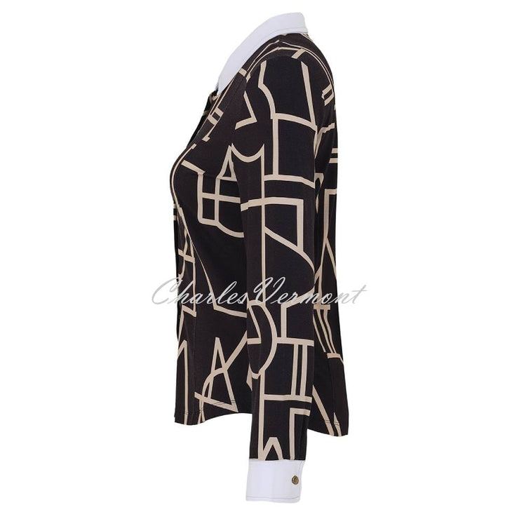 Dolcezza Geometric Print Blouse - Style 73103