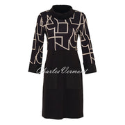 Dolcezza Geometric Print Dress - Style 73107