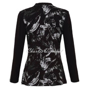 Dolcezza Brush Stroke Print Cardigan - Style 73143