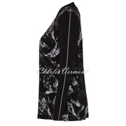 Dolcezza Brush Stroke Print Cardigan - Style 73143