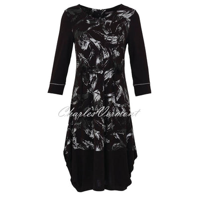 Dolcezza Knit 'Brush Stroke' Print Dress - Style 73146