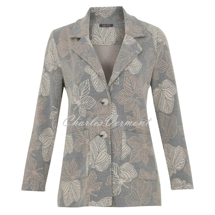 Dolcezza Leaf Print Blazer Jacket - Style 73174