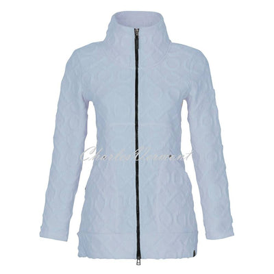 Dolcezza Textured Jacket - Style 73208 (Blue)