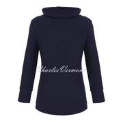 Dolcezza Textured Sweater Top - Style 73214 (Navy)