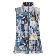 Dolcezza 'Abstract' Print Lightly Padded Gilet - Style 73820