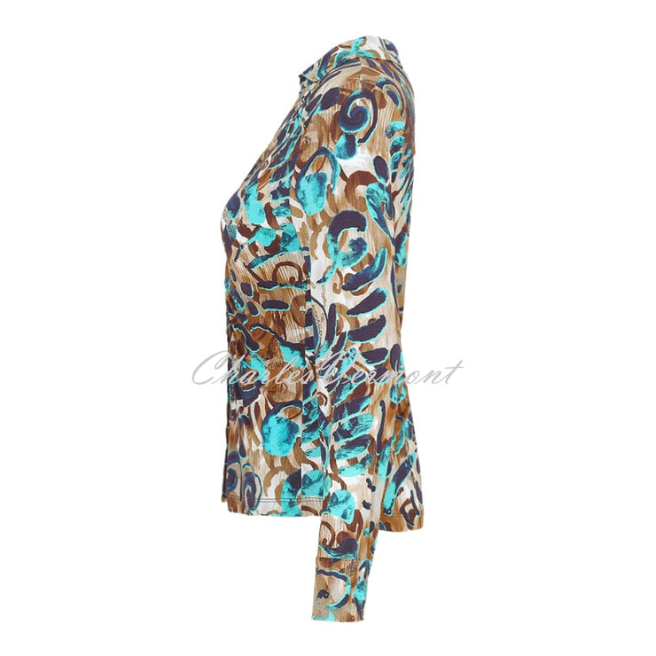Dolcezza 'Fascination With Colours' Jersey Blouse - Style 74102