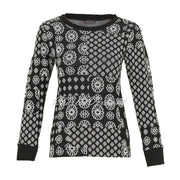 Dolcezza 'Forever Black & White' Knit Top - Style 74130