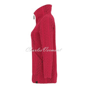 Dolcezza 'Colourful Sporty Chic' Patterned Jacket - Style 74202 (Fuchsia)