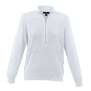 Marble 1/4 Zip Sweater - Style 7441-102 (White)