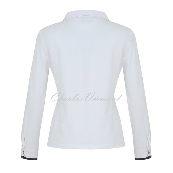Dolcezza 'Flora' Blouse With Rhinestone Detail - Style 74703