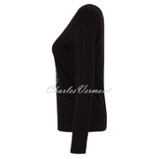 Dolcezza 'Out On The Town' Top With Diamante Lady Motif - Style 75100