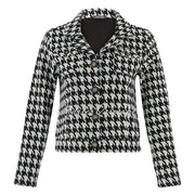 Dolcezza 'Out On The Town' Houndstooth Button Jacket - Style 75102