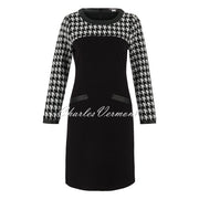 
Dolcezza 'Out On The Town' Houndstooth Dress - Style 75105
