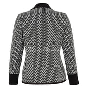 Dolcezza 'Bold & Black' Blazer Jacket - Style 75113